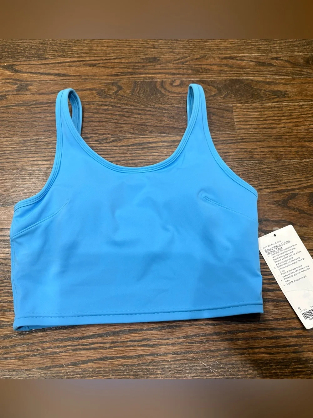 Lululemon Scoop-Neck Cutout Tennis Tank Top